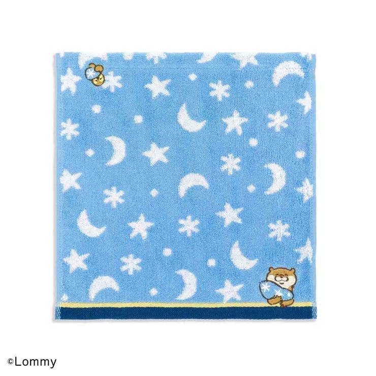 可愛い嘘のカワウソ ミニタオル 無撚糸タオルハンカチ | cinemacollection | 詳細画像1 