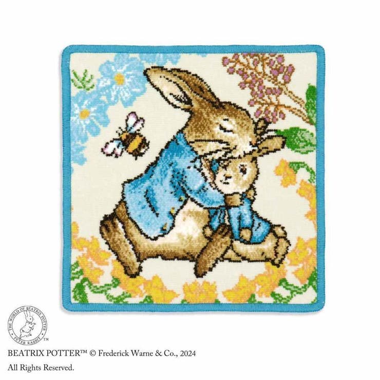 ピーターラビット ミニタオル シェニール織タオルハンカチ | cinemacollection | 詳細画像1 