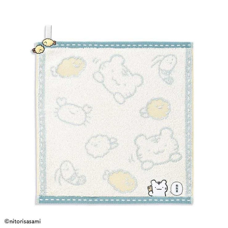 ホワイトタイガーとブラックタイガー ループタオル フルフィーコットン無撚糸ループ… | cinemacollection | 詳細画像1 