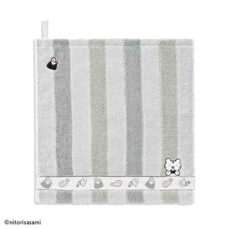 ホワイトタイガーとブラックタイガー ループタオル フルフィーコットン無撚糸ループ… | cinemacollection | 詳細画像1 