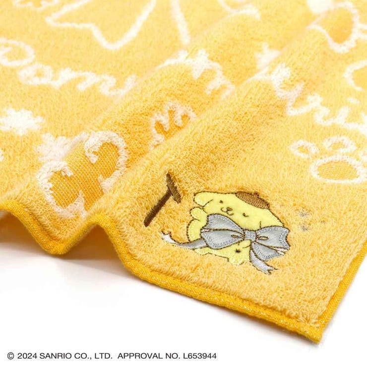 ポムポムプリン ミニタオル フルフィーコットン | cinemacollection | 詳細画像2 