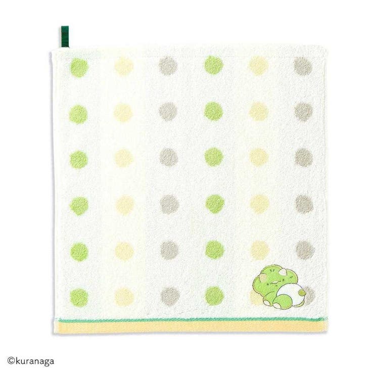 恐竜はじめました ループタオル フルフィーコットン無撚糸ループ付きウォッシュタオ… | cinemacollection | 詳細画像1 