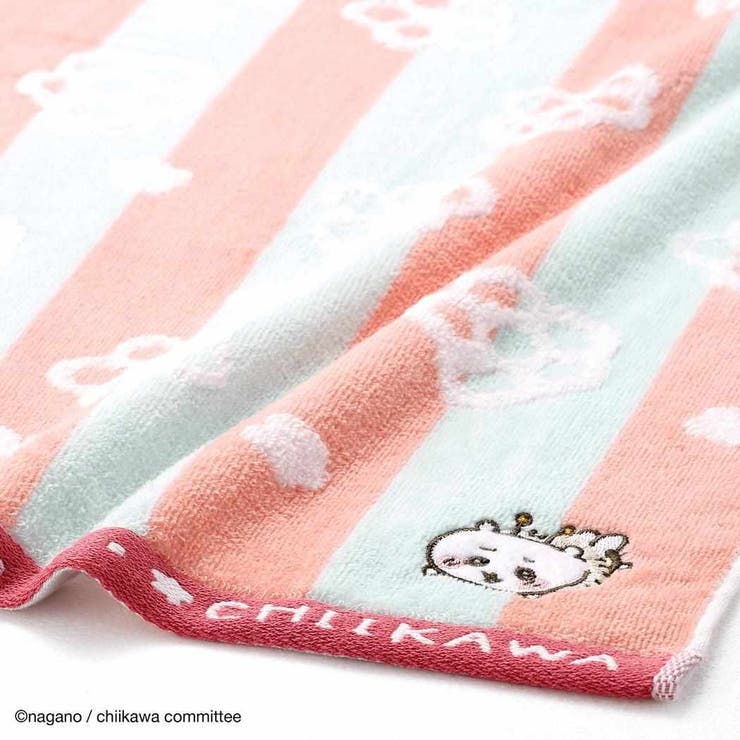 ちいかわ ループタオル 無撚糸スチームシャーリングループ付きウォッシュタオル | cinemacollection | 詳細画像2 