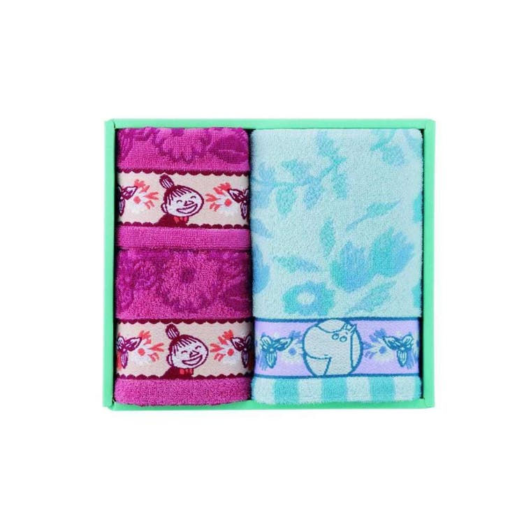 ムーミン タオルギフト タオルハンカチx1、フェイスタオルx2 | cinemacollection | 詳細画像1 