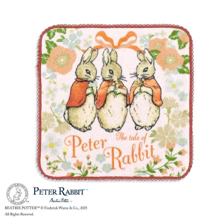 ピーターラビット ミニタオル タオルハンカチ | cinemacollection | 詳細画像1 