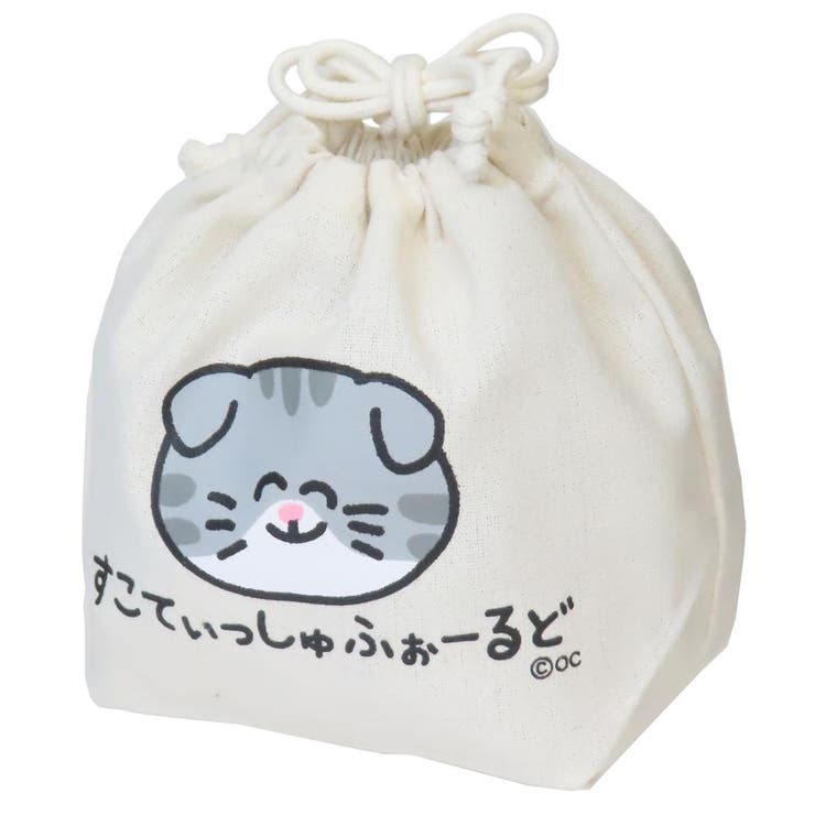 おえかきさん 巾着袋 マチ付ききんちゃくポーチ | cinemacollection | 詳細画像1 