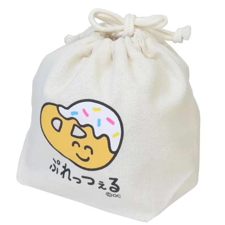 おえかきさん 巾着袋 マチ付ききんちゃくポーチ[品番：BREW0200437