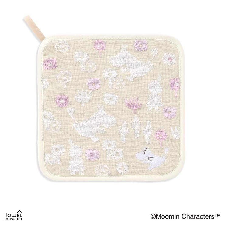 ムーミン ループタオル フルフィーコットンガーゼパイルループ付タオルハンカチ | cinemacollection | 詳細画像1 