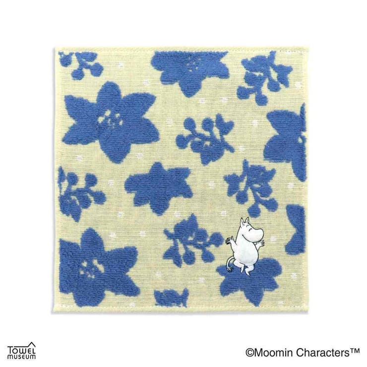 ムーミン ミニタオル ガーゼパイルフルフィーコットンタオルハンカチ | cinemacollection | 詳細画像1 