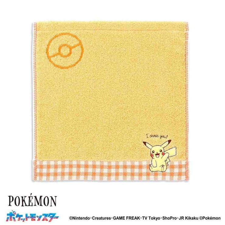 ポケットモンスター ミニタオル スチームシャーリング無撚糸タオルハンカチ | cinemacollection | 詳細画像1 