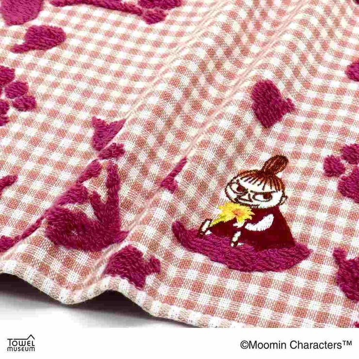 ムーミン ミニタオル ガーゼパイルフルフィーコットンタオルハンカチ | cinemacollection | 詳細画像2 