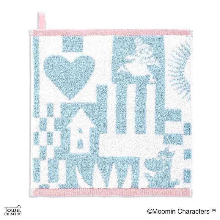ムーミン ループタオル 無撚糸フルフィーコットンループ付きウォッシュタオル | cinemacollection | 詳細画像1 