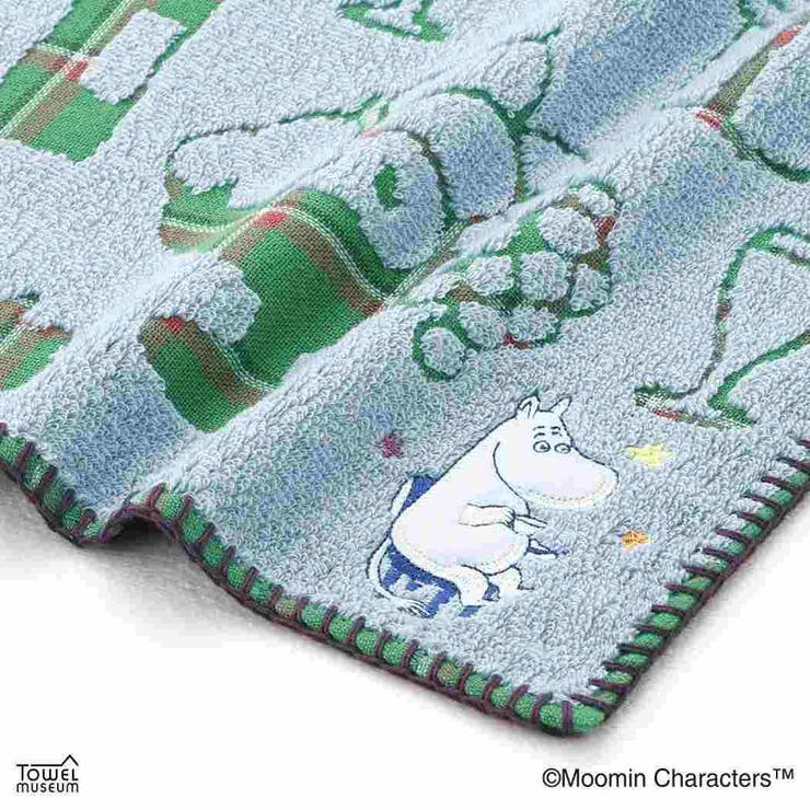 ムーミン ミニタオル フルフィーコットンガーゼパイルタオルハンカチ | cinemacollection | 詳細画像2 