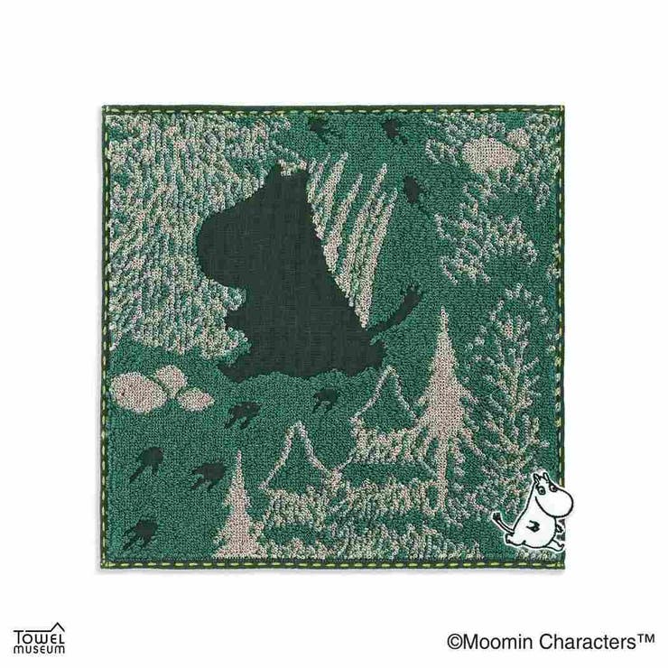 ムーミン ミニタオル フルフィーコットンガーゼパイルタオルハンカチ | cinemacollection | 詳細画像1 