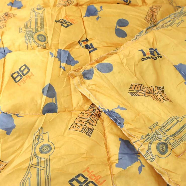 バックトゥザフューチャー ひざ掛け毛布 ポーチ付きブランケット | cinemacollection | 詳細画像2 