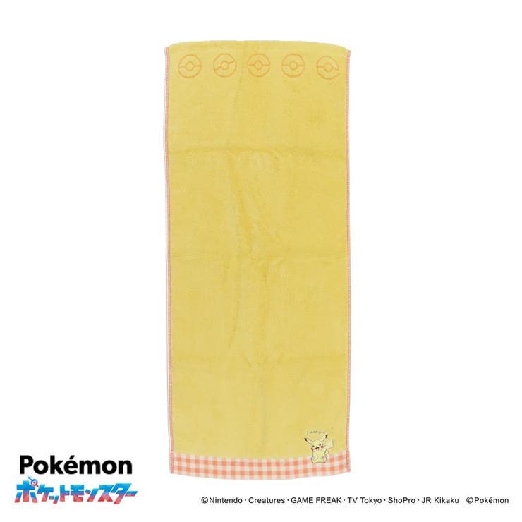 ポケットモンスター ロングタオル スチームシャーリング無撚糸フェイスタオル | cinemacollection | 詳細画像1 