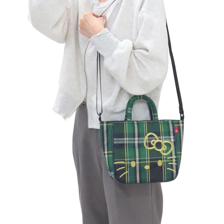 ハローキティ チェック柄ミニショルダーバッグ IP | cinemacollection | 詳細画像6 