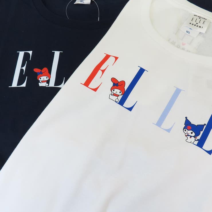 マイメロディ＆クロミxELLE Tシャツ レディースT | cinemacollection | 詳細画像6 