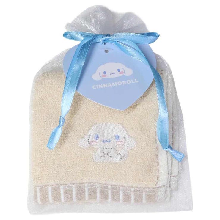 シナモロール ミニタオル 巾着入りタオルハンカチ[品番：BREW0202619