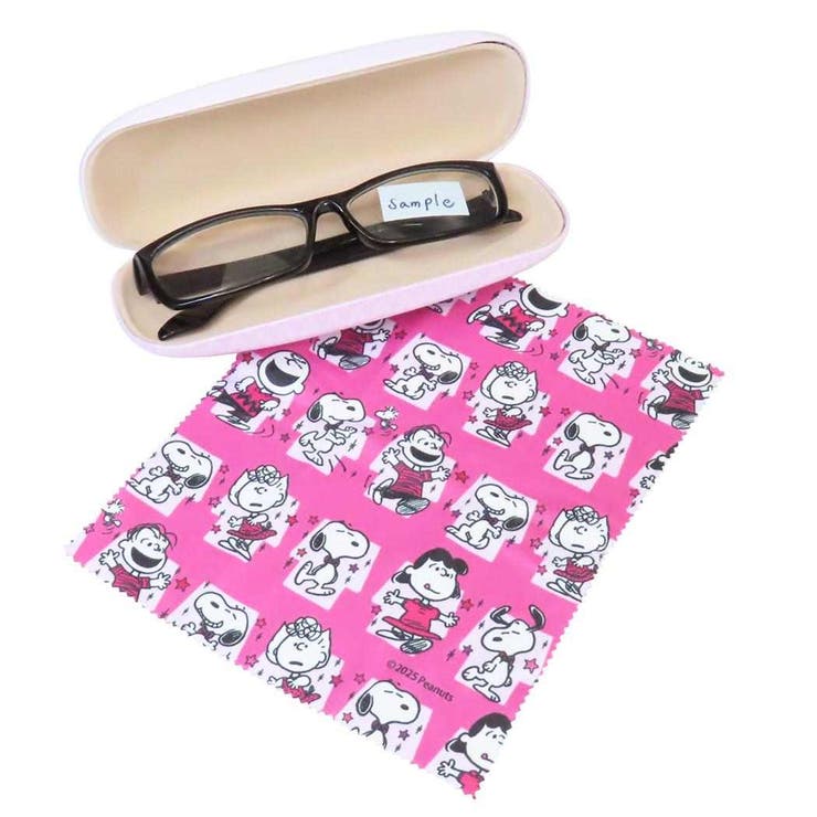スヌーピー 眼鏡ケース クロス付きメガネケース | cinemacollection | 詳細画像2 