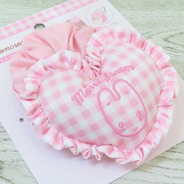 マロンクリーム ヘアアクセ ハートマスコットシュシュ | cinemacollection | 詳細画像2 