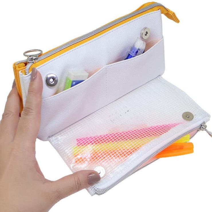 ジューシーなにんじん ペンポーチ サンカクマルチペンケース | cinemacollection | 詳細画像3 