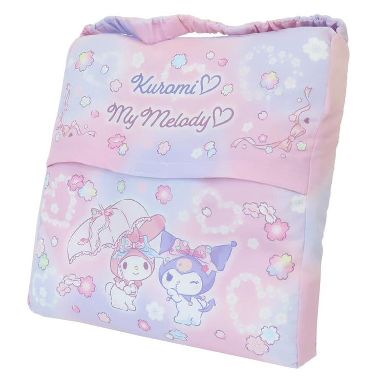 マイメロディ＆クロミ 学校座布団 スクールクッション[品番