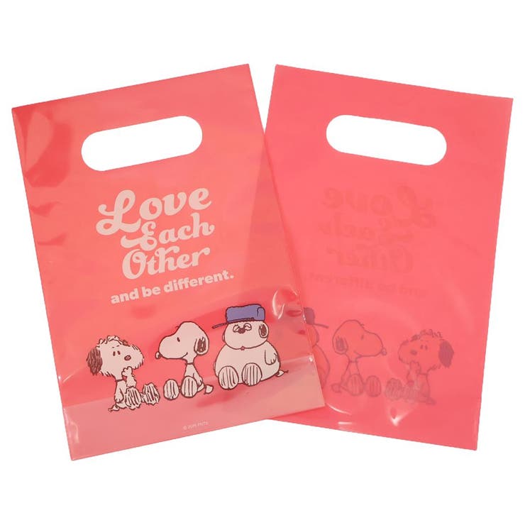 スヌーピー ラッピング用品 ラッピングPP手提げ | cinemacollection | 詳細画像1 