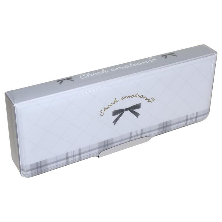 筆箱 コンパクト両面開きペンケース チェックエモーションズ | cinemacollection | 詳細画像2 