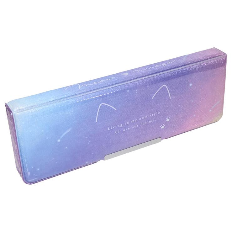 筆箱 消しゴムポケット付両面開きペンケース ミャウミラージュ | cinemacollection | 詳細画像2 