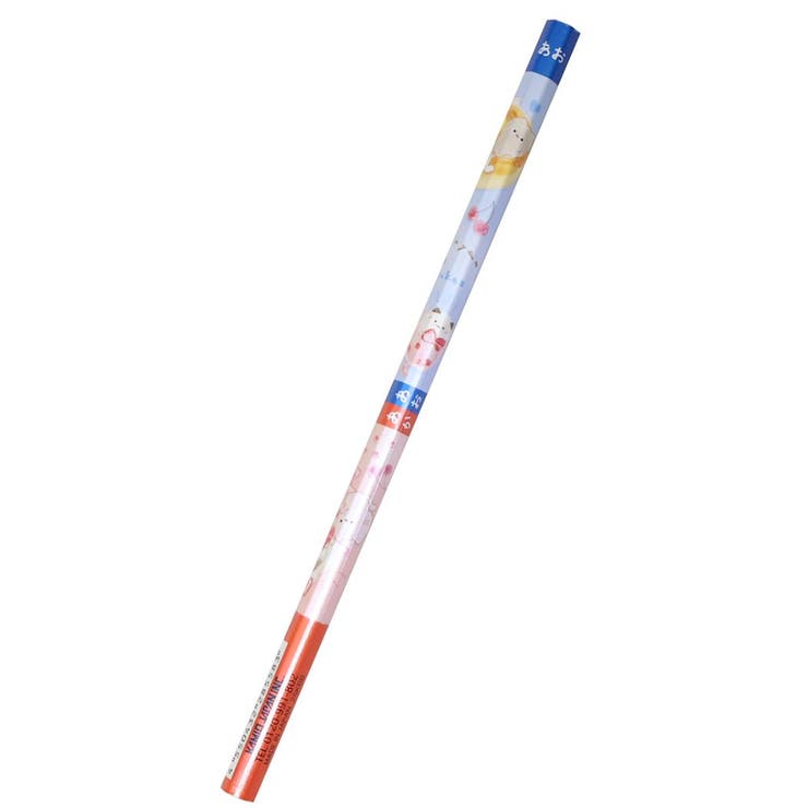 赤青鉛筆 六角軸かきかた赤青鉛筆 もぐにゃん | cinemacollection【KIDS】 | 詳細画像1 