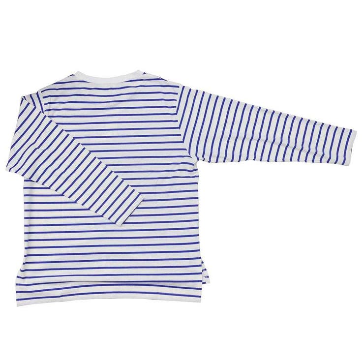 水森亜土 Tシャツ 刺繍ボーダーロンT | cinemacollection | 詳細画像2 