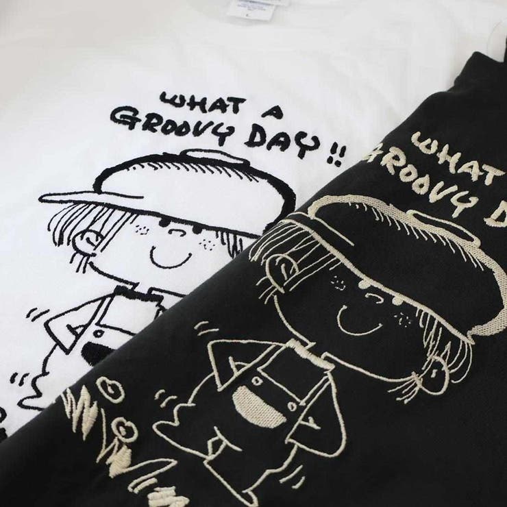 水森亜土 Tシャツ 刺繍ロングスリーブT | cinemacollection | 詳細画像4 