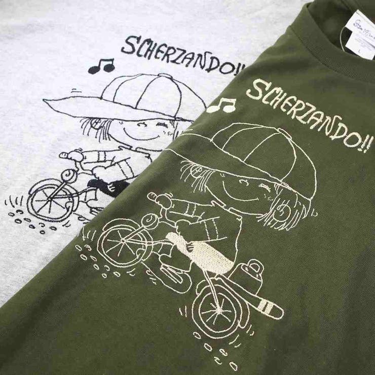 水森亜土 Tシャツ 刺繍ロングスリーブT | cinemacollection | 詳細画像4 