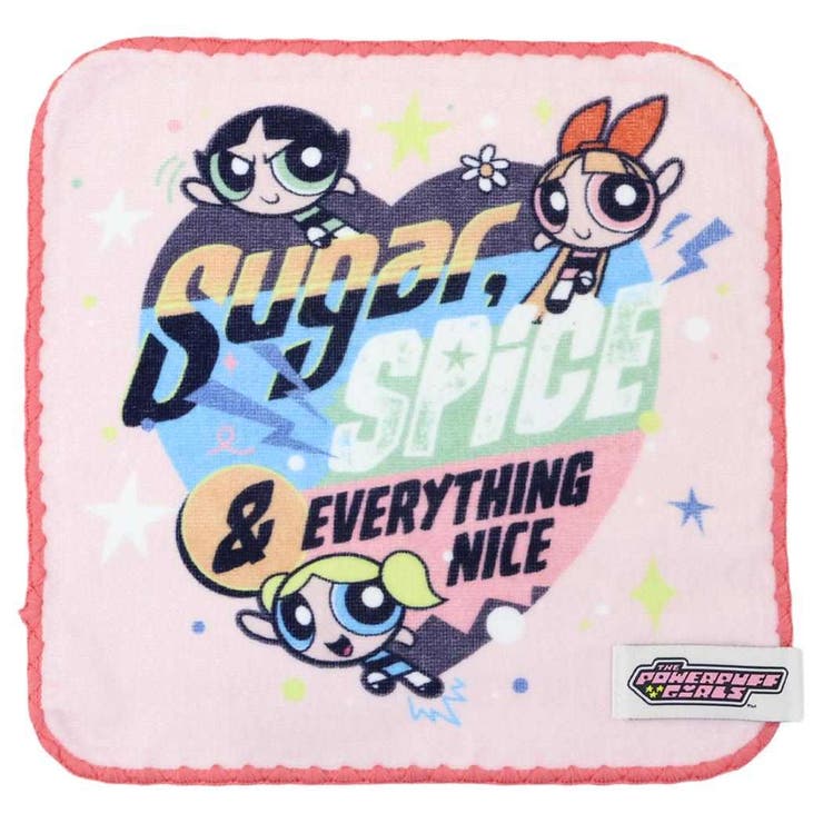 パワーパフガールズ ミニタオル インクジェットプリントハンカチタオル | cinemacollection | 詳細画像1 