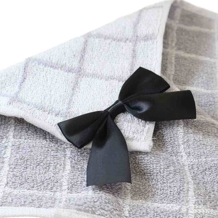 ミニタオル リボン付きイニシャルタオル イニシャルなし | cinemacollection | 詳細画像3 