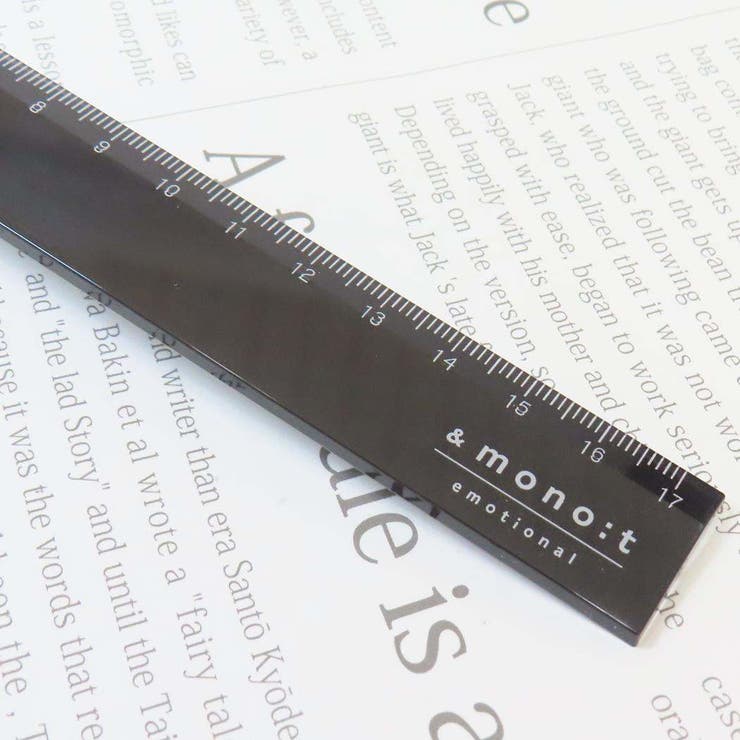 アンドモノトーン 定規 17cmスリムストレートスケール | cinemacollection | 詳細画像2 