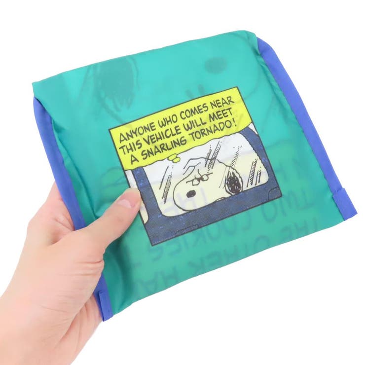 スヌーピー エコバッグ 折りたたみショッピングバッグ | cinemacollection | 詳細画像4 