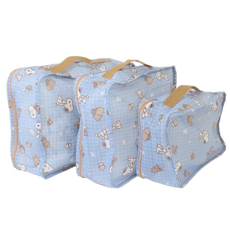 スヌーピー トラベルポーチ メッシュポーチ5点セット | cinemacollection | 詳細画像2 