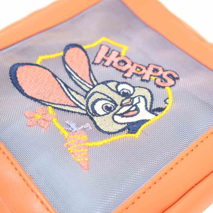 ズートピア2 コスメポーチ 合皮メッシュ刺繍ポーチ | cinemacollection | 詳細画像4 