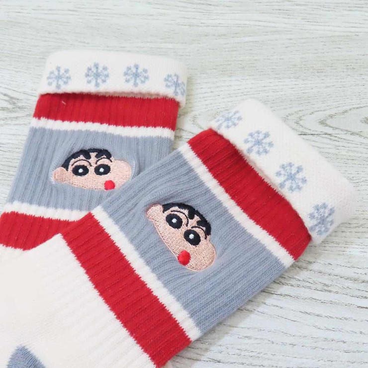 クレヨンしんちゃん 女性用靴下 カラフルラインソックス | cinemacollection | 詳細画像2 