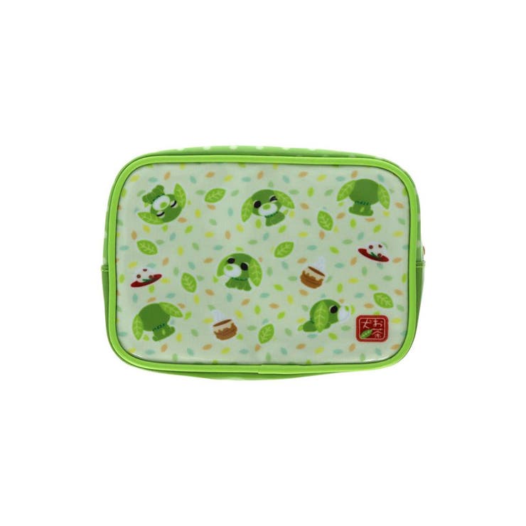 お茶犬 コスメポーチ ラミネートポーチ | cinemacollection | 詳細画像2 