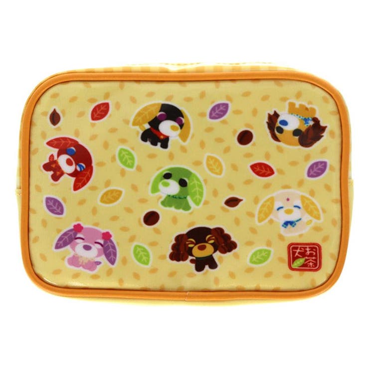 お茶犬 コスメポーチ ラミネートポーチ | cinemacollection | 詳細画像1 