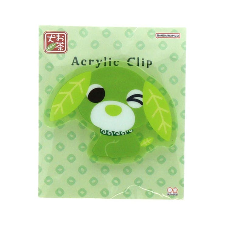 お茶犬 クリップ アクリルクリップ | cinemacollection | 詳細画像1 