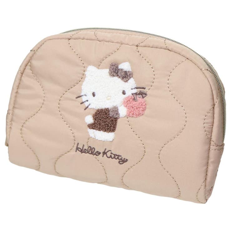 ハローキティ コスメポーチ ラウンドポーチ | cinemacollection | 詳細画像1 