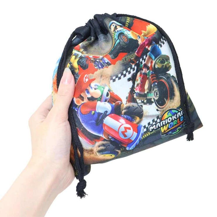 マリオカートワールド 巾着袋 きんちゃくポーチS | cinemacollection | 詳細画像2 