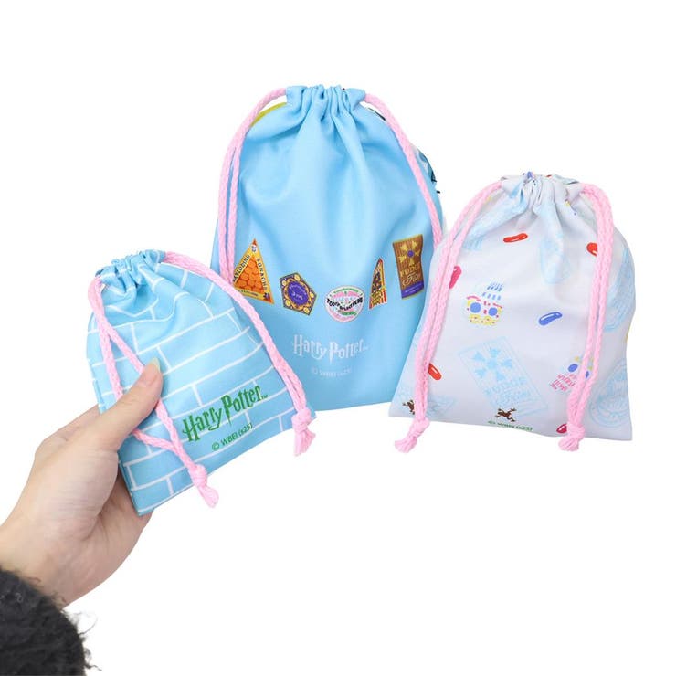 ハリーポッター 巾着袋 3P巾着ポーチ | cinemacollection | 詳細画像2 