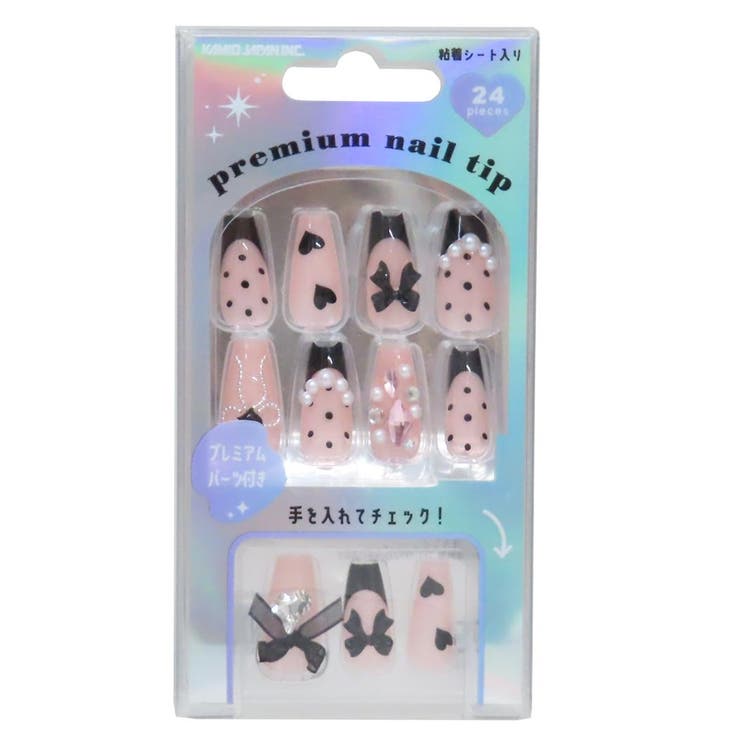 コスメ雑貨 プレミアムネイルチップ ロングスクエア | cinemacollection | 詳細画像1 