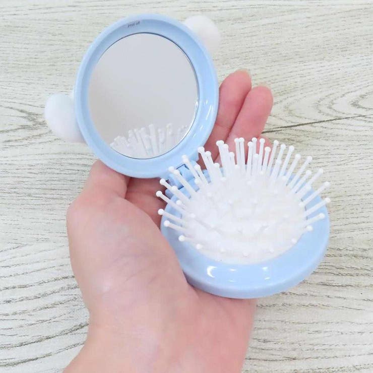 シナモロール 手鏡 ふわぬいミラーブラシ | cinemacollection | 詳細画像2 
