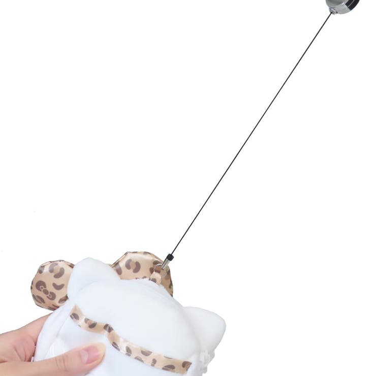 ハローキティ 定期入れ＆小銭入れ リール付きぬいぐるみパスケース | cinemacollection | 詳細画像4 